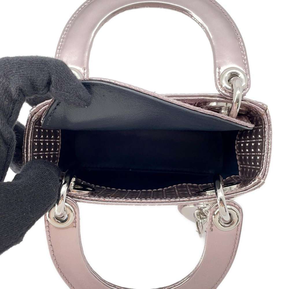 Christian Dior handbag Lady Cannage shoulder bag - Picture 6 of 12